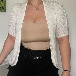 Y2k Crochet Shrug/ Cardigan
